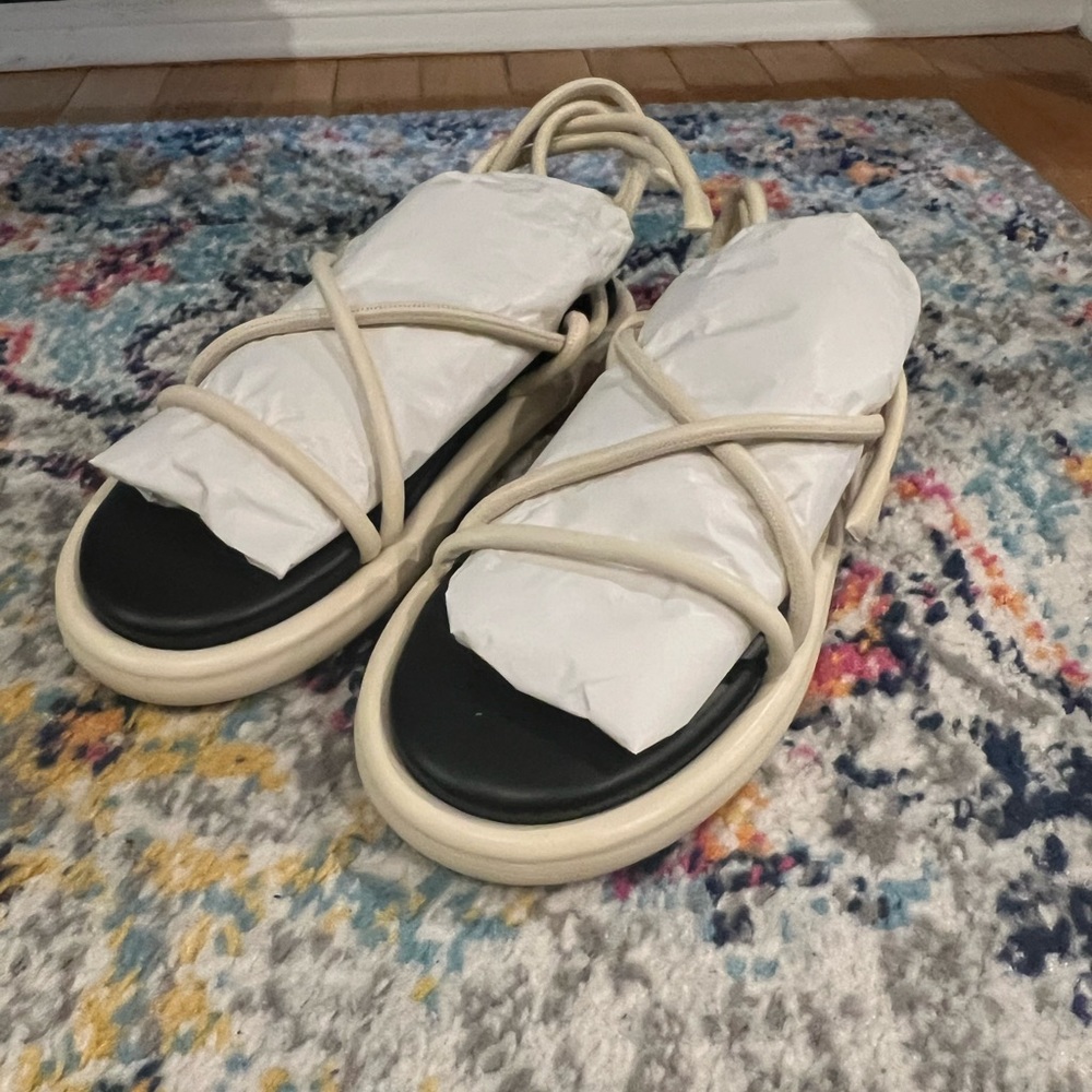 Proenza Schouler Pipe Strappy Sandals